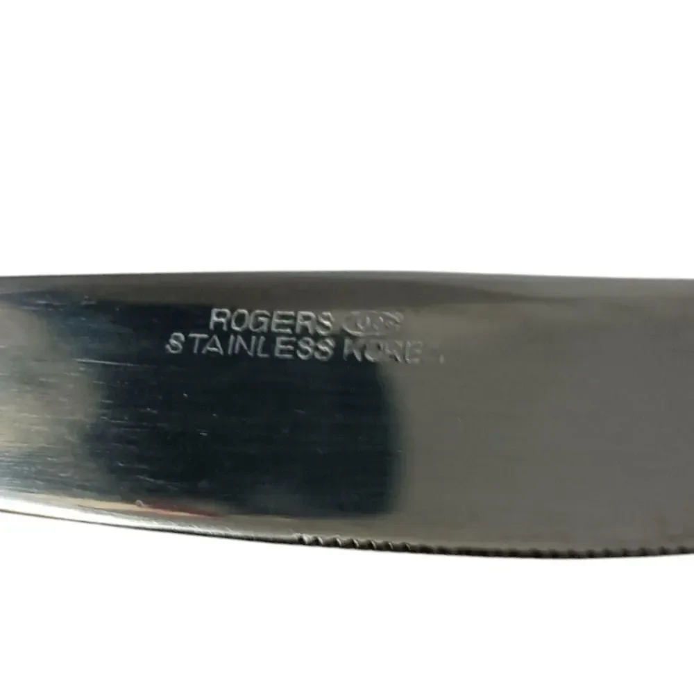 4 Rogers‎ Regina Ensenada Knife Set Knives Flatware Stainless Steel Korea MCM
